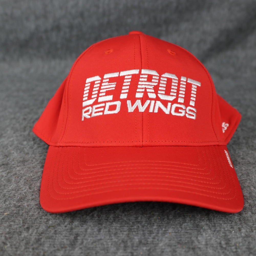 Detroit Red Wings Hat Cap Mens One Size Red NHL Hockey Adidas AEROREADY